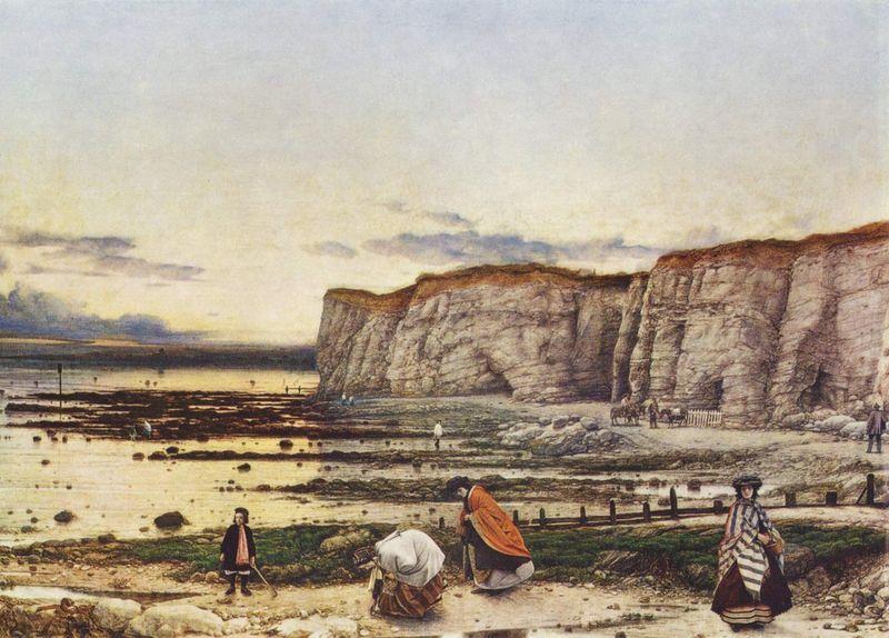 William Dyce Pegwell Bay in Kent eine Erinnerung an den Oktober France oil painting art